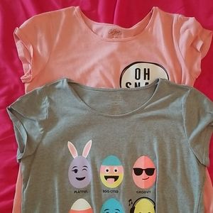 Lot plus size City Streets girls shirts